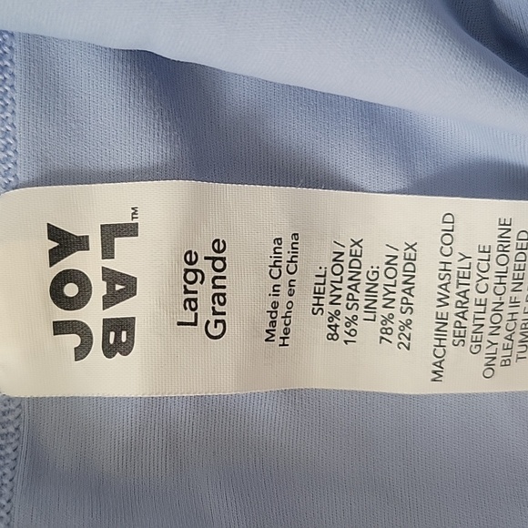 JoyLab Blue Double Layer Flowy Athletic Shorts, Size Large, NWOT - Picture 4 of 6